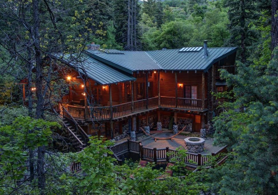 Log Cabin On The Stream Sundance, Utah Екстериор снимка